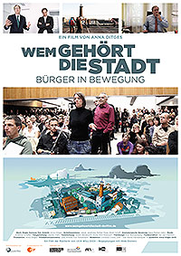 Plakat Wem gehört die Stadt